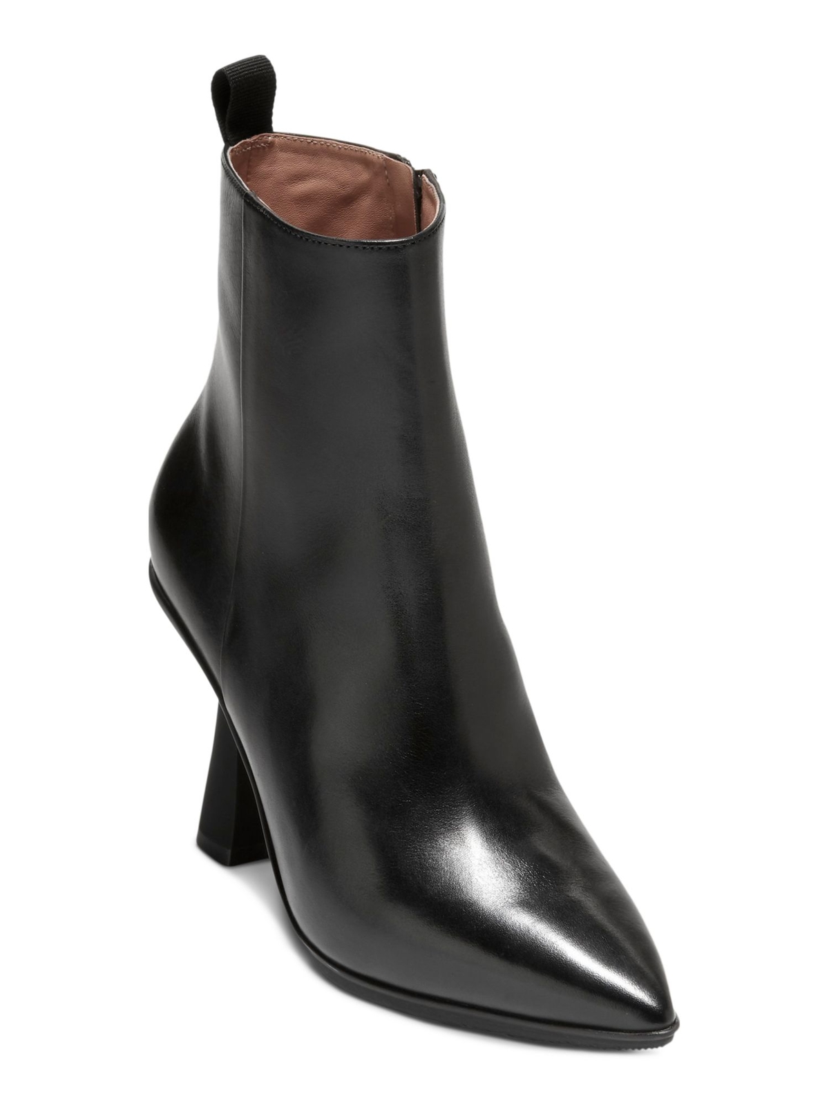 COLE HAAN Женские черные кожаные ботильоны Grand Ambition York на скульптурном каблуке 8.5 B