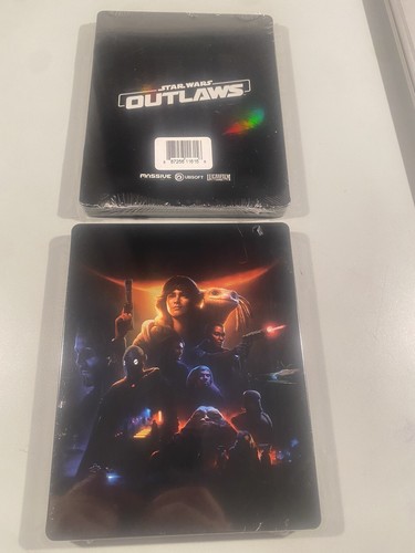 ZWEI Star Wars Outlaws Official Steelbook Case Xbox PS5 BR NEU ohne Spiel - Bild 1 von 3