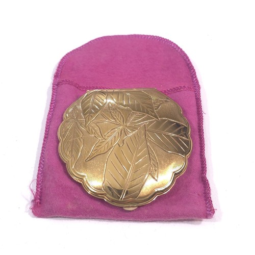 Vtg American Beauty by Elgin Clamshell Makeup Compact
