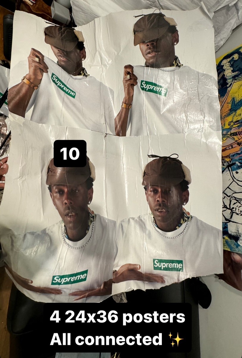 Supreme Tyler the Creator Poster (FW24) - New York City Supreme Tyler the Creator Poster (FW24) - New York City
