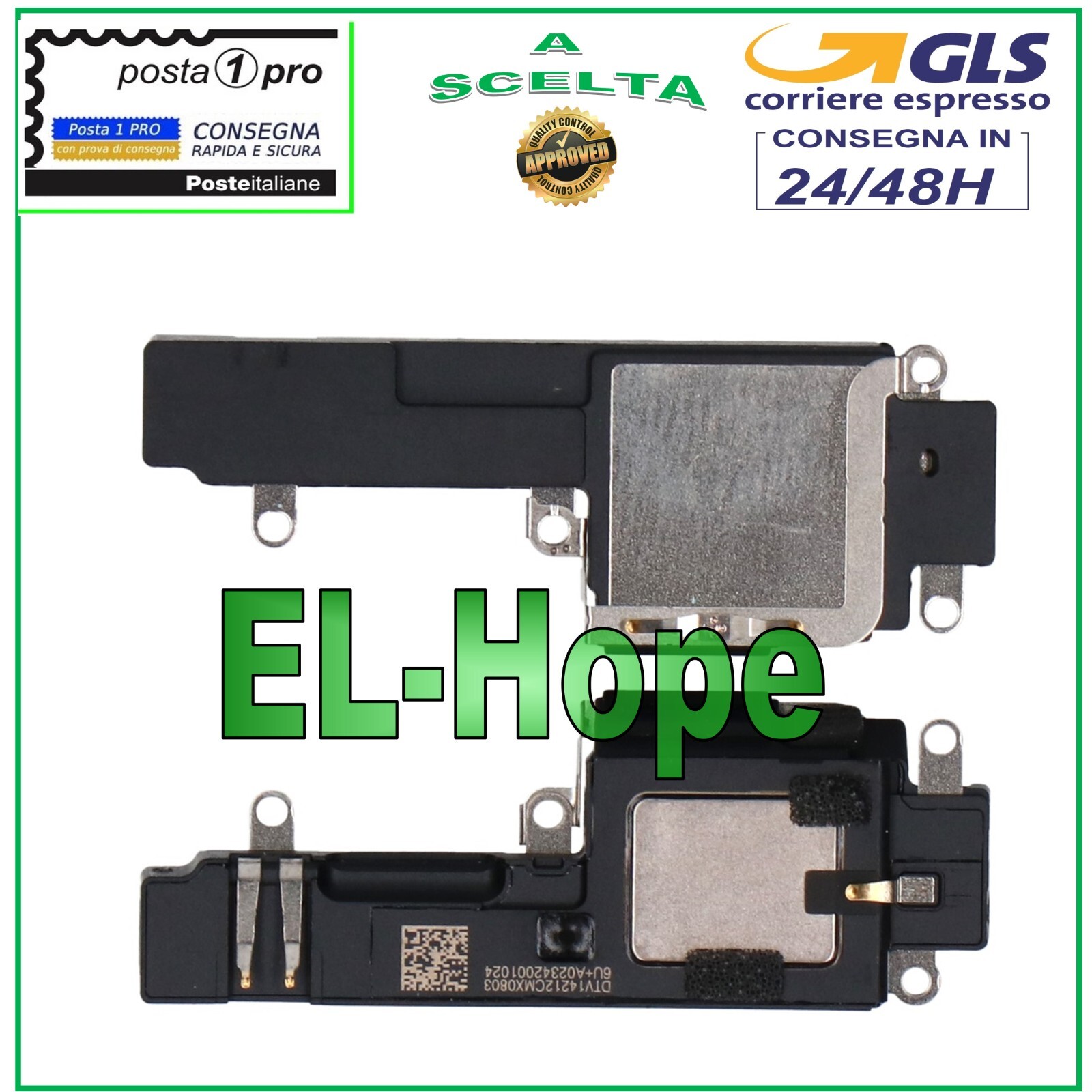 SUONERIA BUZZER APPLE IPHONE 13 CASSA AUDIO ALTOPARLANTE SPEAKER VIVAVOCE