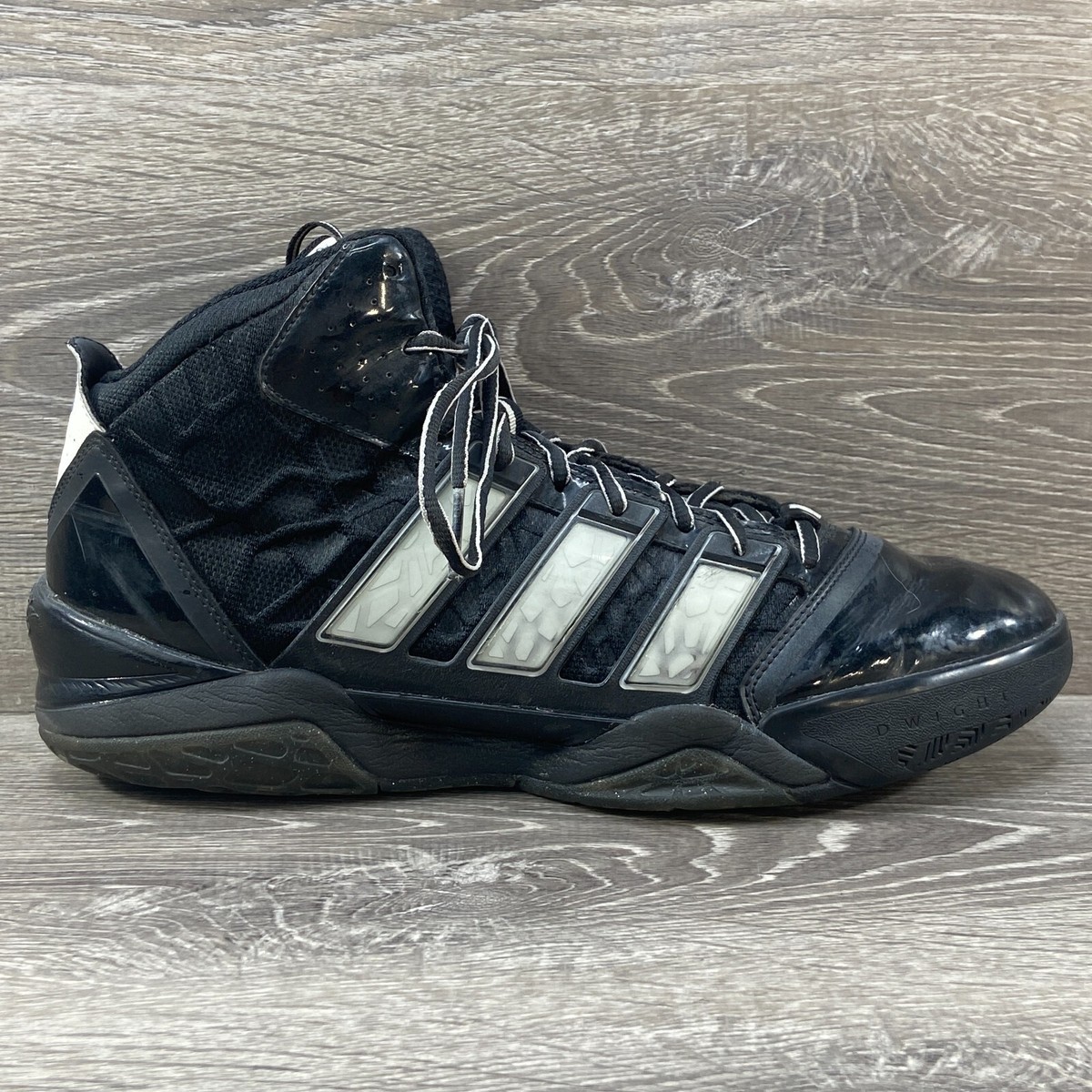 adidas　アディダス　Adipower Howard 2　27cm ADIDAS AdiPower 2 Dwight Howard Black White Basketball Shoes