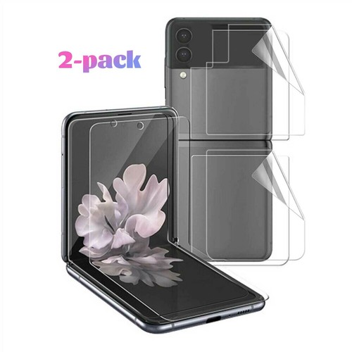 Pour Samsung Galaxy Z Flip5/4 Flip 3 5G Coque Intégrale Souple Hydrogel Protecteur d'écran - Photo 8 sur 12