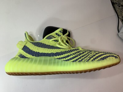 Size 10- adidas Yeezy Boost 350 V2 Semi Frozen Yellow | eBay