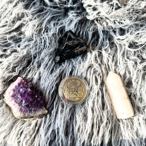 DIVINATION COIN Decision ORACLE TOKEN Prediction Magic Fortune Telling 8 ball - Picture 3 of 4