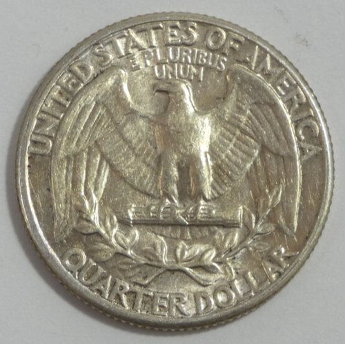 Cuarto de dólar Washington 1934 casi sin circular plata 25c - Imagen 2 de 4
