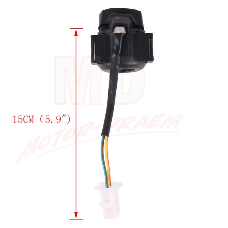 AHL- Motocicleta Solenoide Relé De Arranque para YAMAHA WARRIOR 350 YFM350 1987-2004 ATV AHL- Motocicleta Solenoide Relé De Arranque para YAMAHA WARRIOR 350 YFM350 1987-2004 ATV