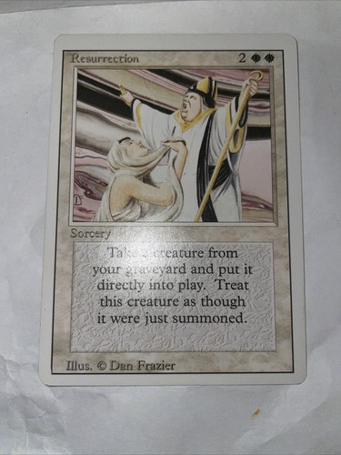MTG Resurrection Revised Edition Regular Uncommon LP - Picture 2 of 4