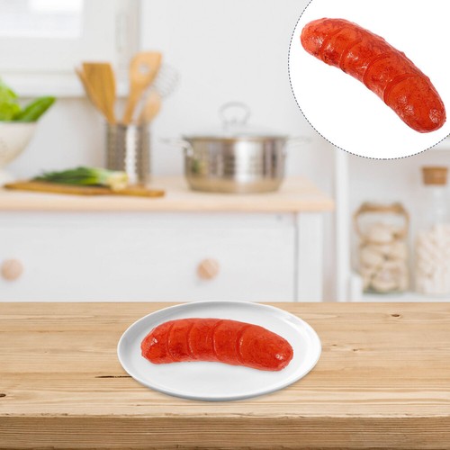 Simuliertes warmes Essen Modell dekorative Hot Dog Requisite Küche heiß - Bild 8 von 12