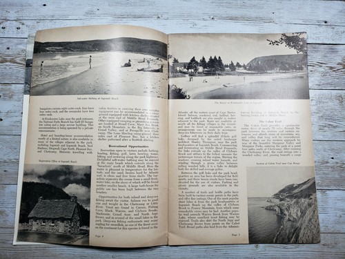 Souvenir Travel Book 1953 Playgrounds of Eastern Canada National Parks - Picture 9 of 12