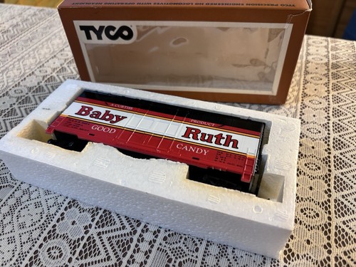 Tyco HO Scale Baby Ruth Candy Bar Box Train Car with Chug-Chug Sound #902-1 - Picture 9 of 23