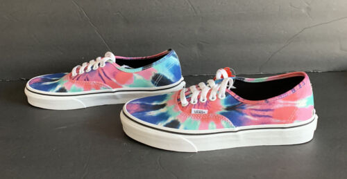 Scarpa da skate Vans donna tela 721356 multicolore tie-dye stringata taglia 8,5 - Foto 2 di 12