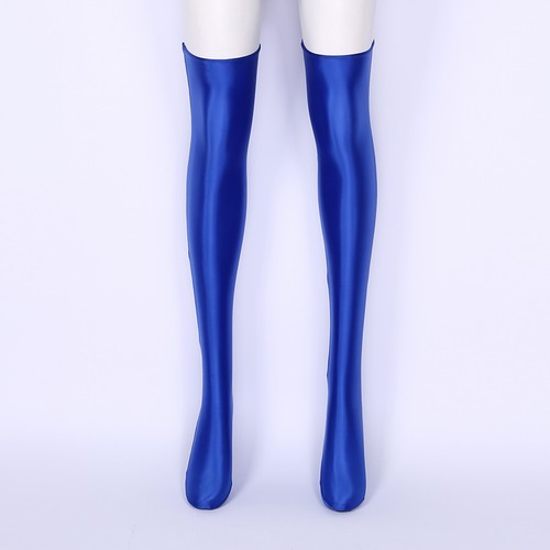 Womens Thigh High Oil Stockings Lady Over Knee Socks Sheer Lingerie Long Tights - Picture 71 of 111