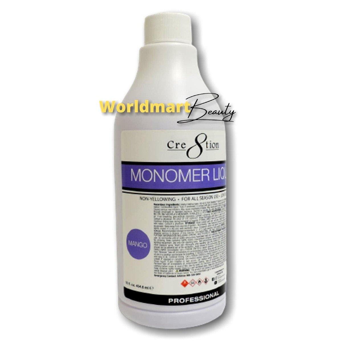 Cre8tion MANGO Monomer Liquid, 32oz Cre8tion MANGO Monomer Liquid, 32oz