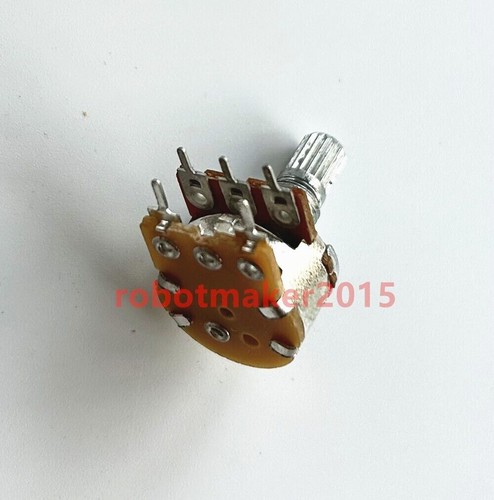 5Pcs B50K 50K WH148 5 Pins Potentiometer with Switch Shaft 15mm 5 Pin - Picture 5 of 5