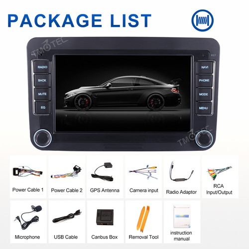 7" Car Stereo 3+32G For VW Volkswagen Jetta Passat Android 13 CarPlay GPS Nav BT - Picture 14 of 15