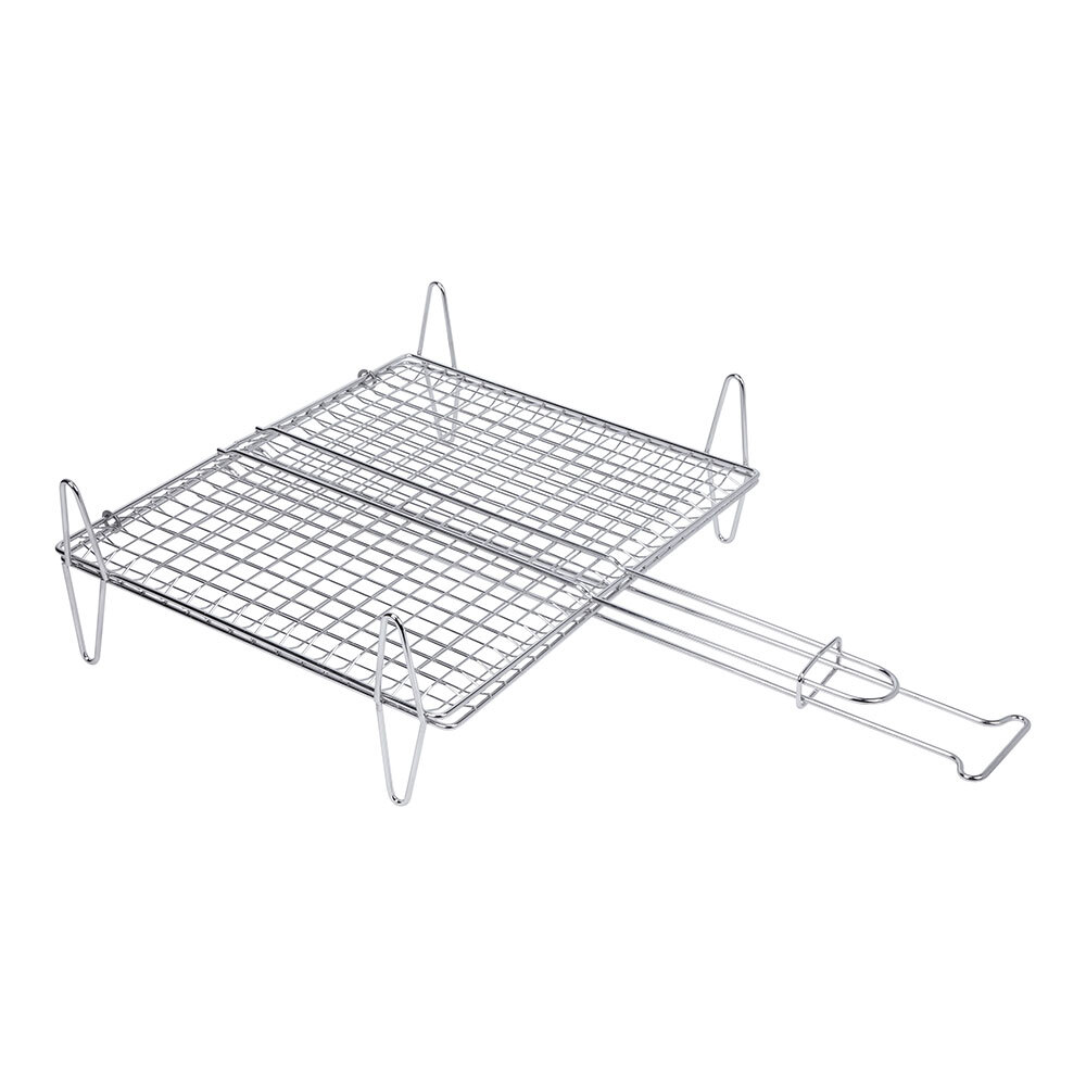 Parrilla Alambre Abombada Zin En Oferta E3/73896 Parrilla Pescado 30 X 35Cm Zinc.