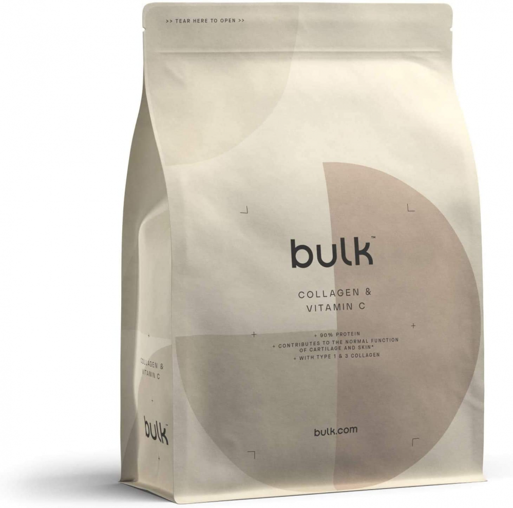 Bulk Collagen and Vitamin C Powder, 500 g