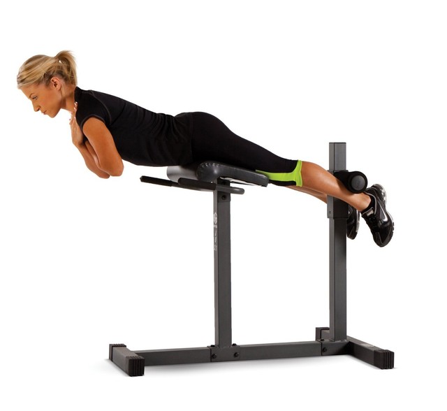 Roman Chair Hyperextension Bench Fitrness Excercise Work Out Home