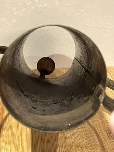 Retro Copper Vase/stand for dry flowers. English leaf copper 1970s. - Picture 4 of 21