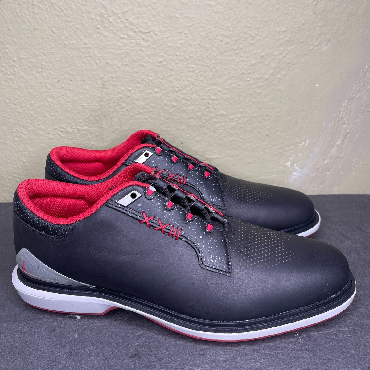 ジョーダン ADG 5 US8 New Nike Air Jordan ADG 5 Low Men Size 8.5 Golf Shoes Bred