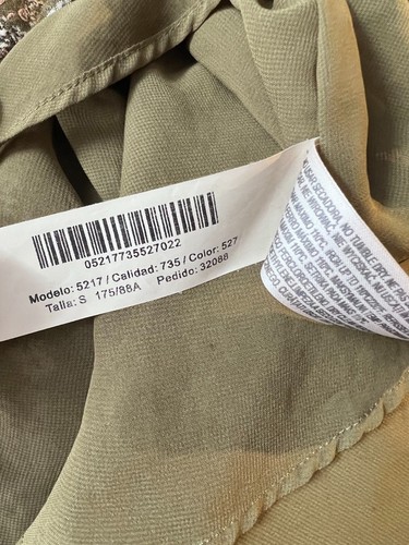 Massimo Dutti Viscose Wool Blend Floral Print Pleated Midi Skirt Olive Green 6 - Picture 10 of 11