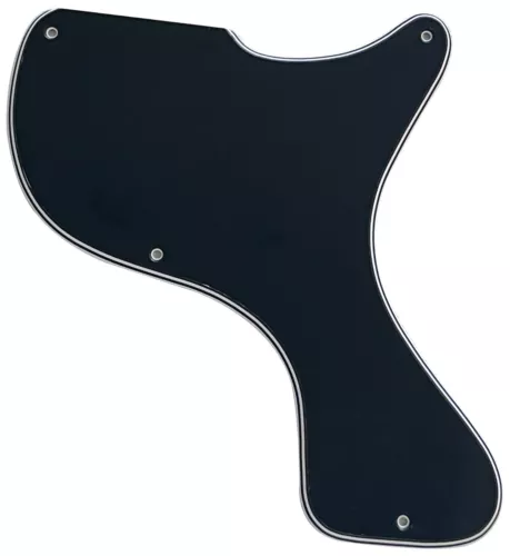 For Gibson Les Paul Junior 1958 Style Guitar Pickguard 4 Ply Black