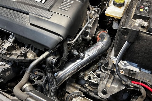 HPS Black 2.5" Hot Side Intercooler Charge Pipe for 16-18 Audi TTS Quattro 2.0T - Foto 2 di 4