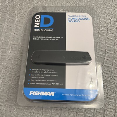 FISHMAN　NEO-D  Humbucking  pickup Amazon.com: Fishman Neo-D Humbucking Acoustic Pickup