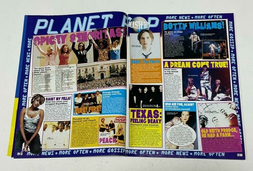 Vintage Smash Hits UK Music Magazine,NOV 1997,All Saints,Jimmy Ray,Spice Girls - Imagen 3 de 12