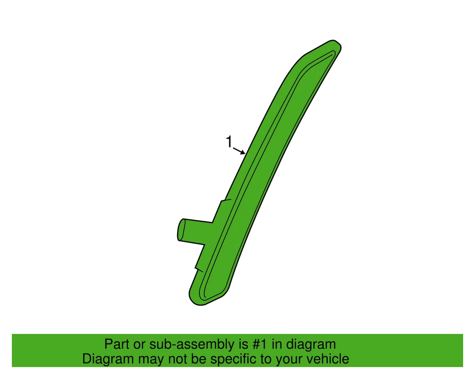 Marcador delantero derecho OEM MINI COOPER CLUBMAN 2016-2024 - 63-13-7-356-774 Foto 2 de 2