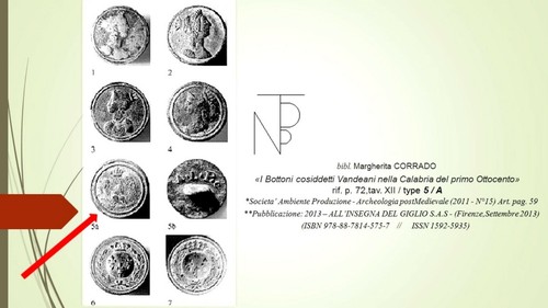 Francia-Italia (Napoleone Bonaparte) Bottone Vandeano-Aquila - Imagen 6 de 8