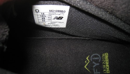 BOTAS DE SENDERISMO NEW BALANCE MO1099 PRIMALOFT PARA HOMBRE US 14 UK 13,5 EUR 49 BONITAS - Imagen 8 de 10