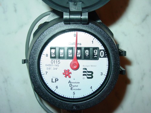 Badger Brass 5/8 3/4 Water Meter! New! - Picture 5 of 5