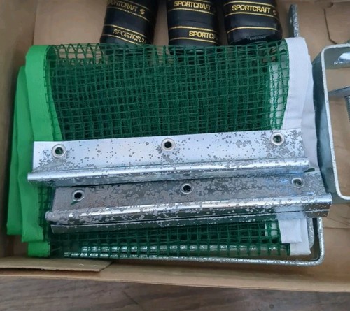 VTG Sportcraft Table Tennis Deluxe 4 Paddles Net Balls NEW + 4 New Paddle Cover - Picture 8 of 8