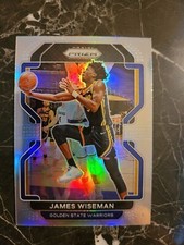 2021-22 Prizm #61 James Wiseman SILVER PRIZM HOLO 