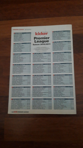 KICKER PREMIER LEAGUE 2010-2011 SPECIAL GUIDE - ALLE TEAMS & SUPERSTARS! - Bild 13 von 13