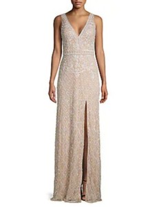 basix black label embellished gown