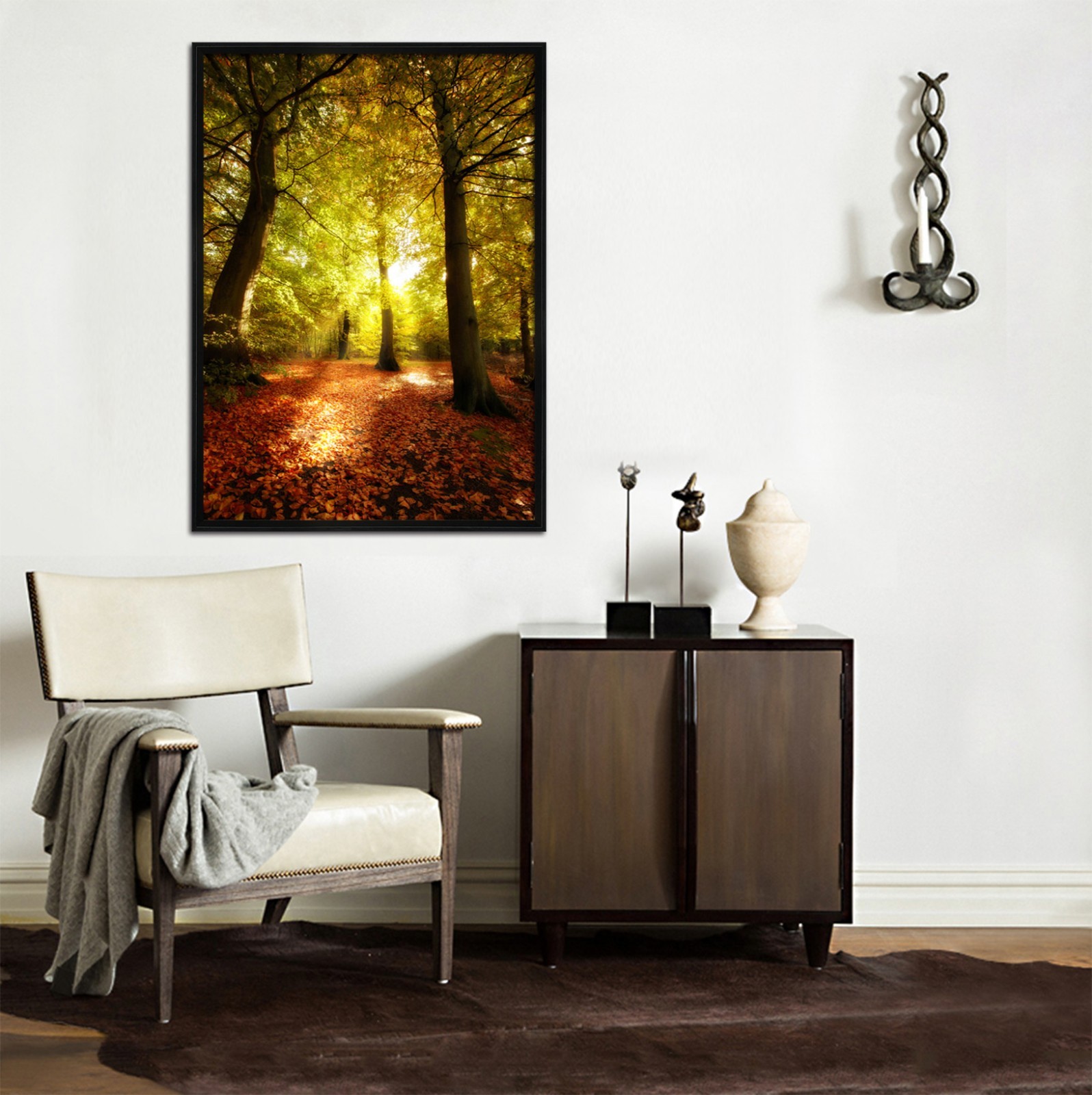 3D Bosque Otoño De 3 Póster Enmarcado anochecer Decoración del Hogar Pintura de Impresión Arte AJ Wallpaper 3D Bosque Otoño De 3 Póster Enmarcado anochecer Decoración del Hogar Pintura de Impresión Arte AJ Wallpaper