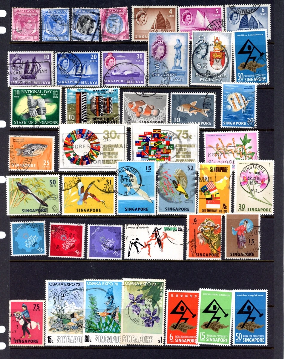 Singapore Postage Stamps 1963-Now for sale | eBay