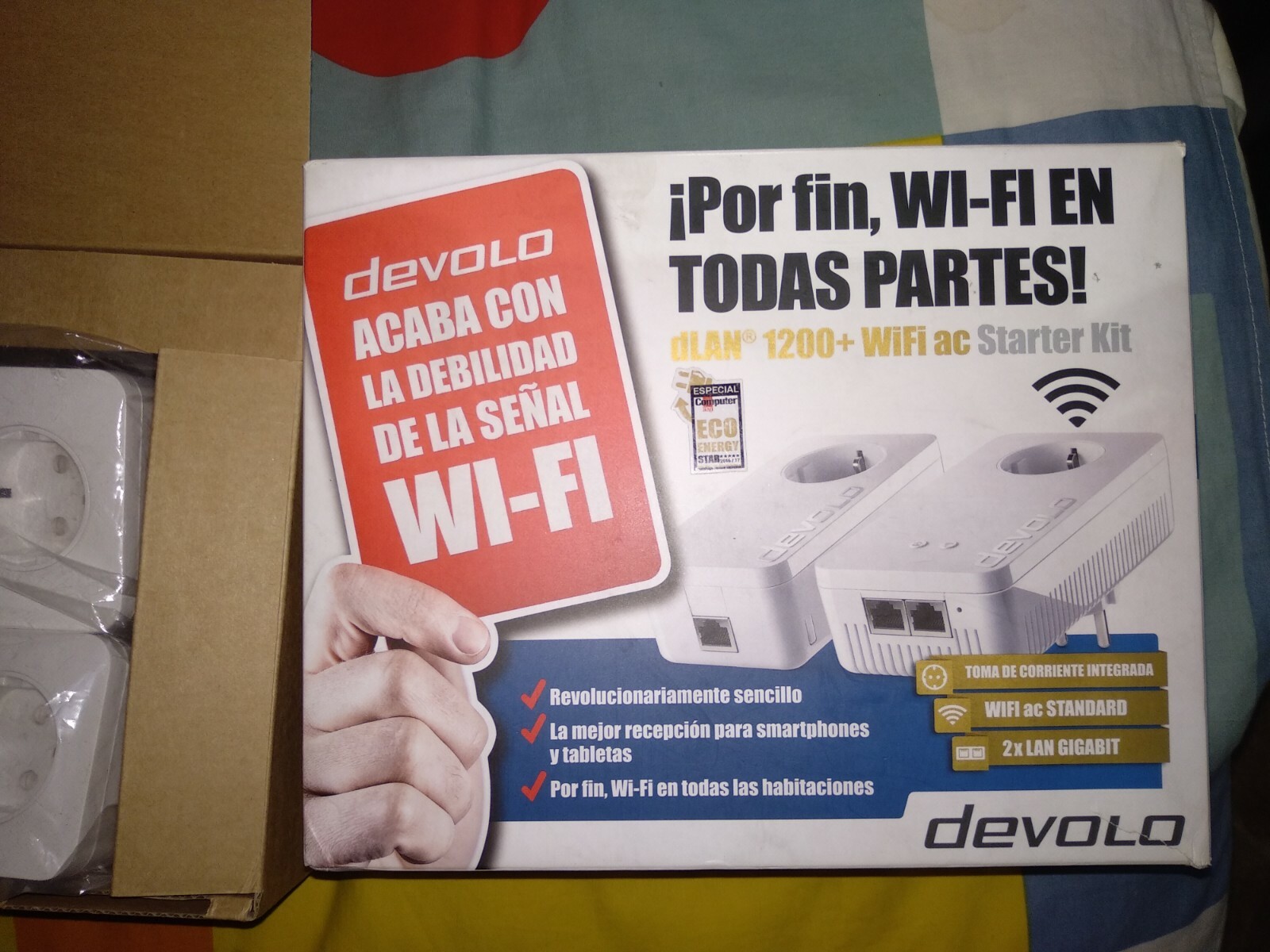 Devolo dLAN 1200+ WiFi Starter Kit línea de alimentación de CA