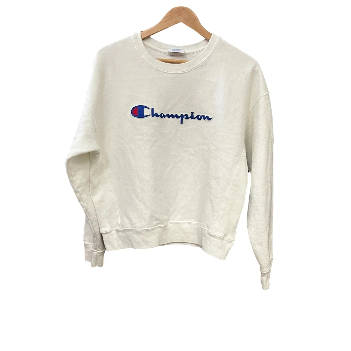 Vintage champion deals sweatshirt womens