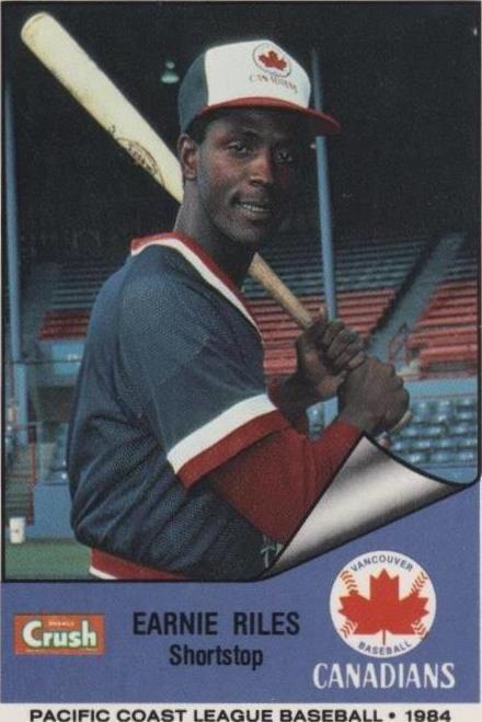 1984 Cramer Pacific Coast League - Ernest Riles #35 - 1 of 1