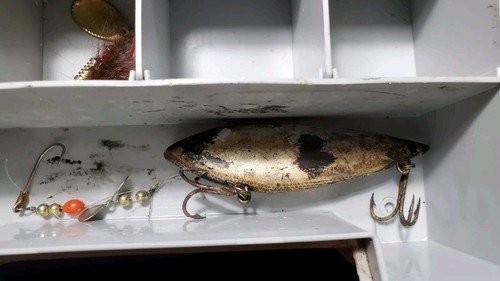 Vintage Flambeau Adventurer Double Sided Tacklebox Plus VTG Lures Read !!! - Picture 9 of 24