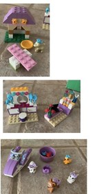 Lego Friends Lot of 7 Sets Incomplete 41033, 41006, 3061, 41100, 41025, 41120