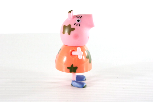 Peppa Pig Muddy Puddles Mummy Pig Figure 2.75" Inch Toy Jazwares - Picture 8 of 12