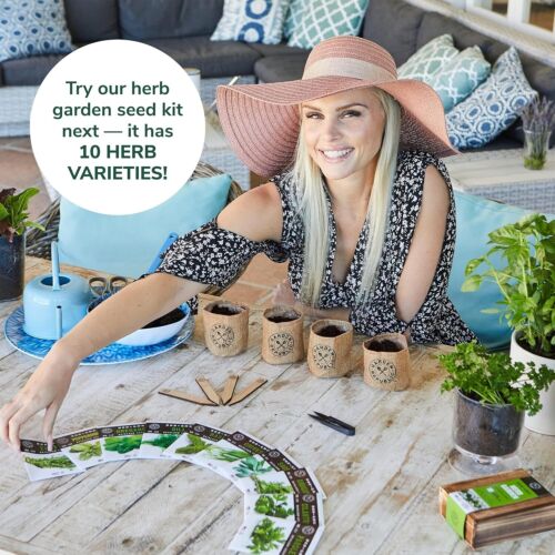 Heirloom Herb Garden Starter Kit - Non-GMO Seeds and Complete Gardening Set - Picture 11 of 11