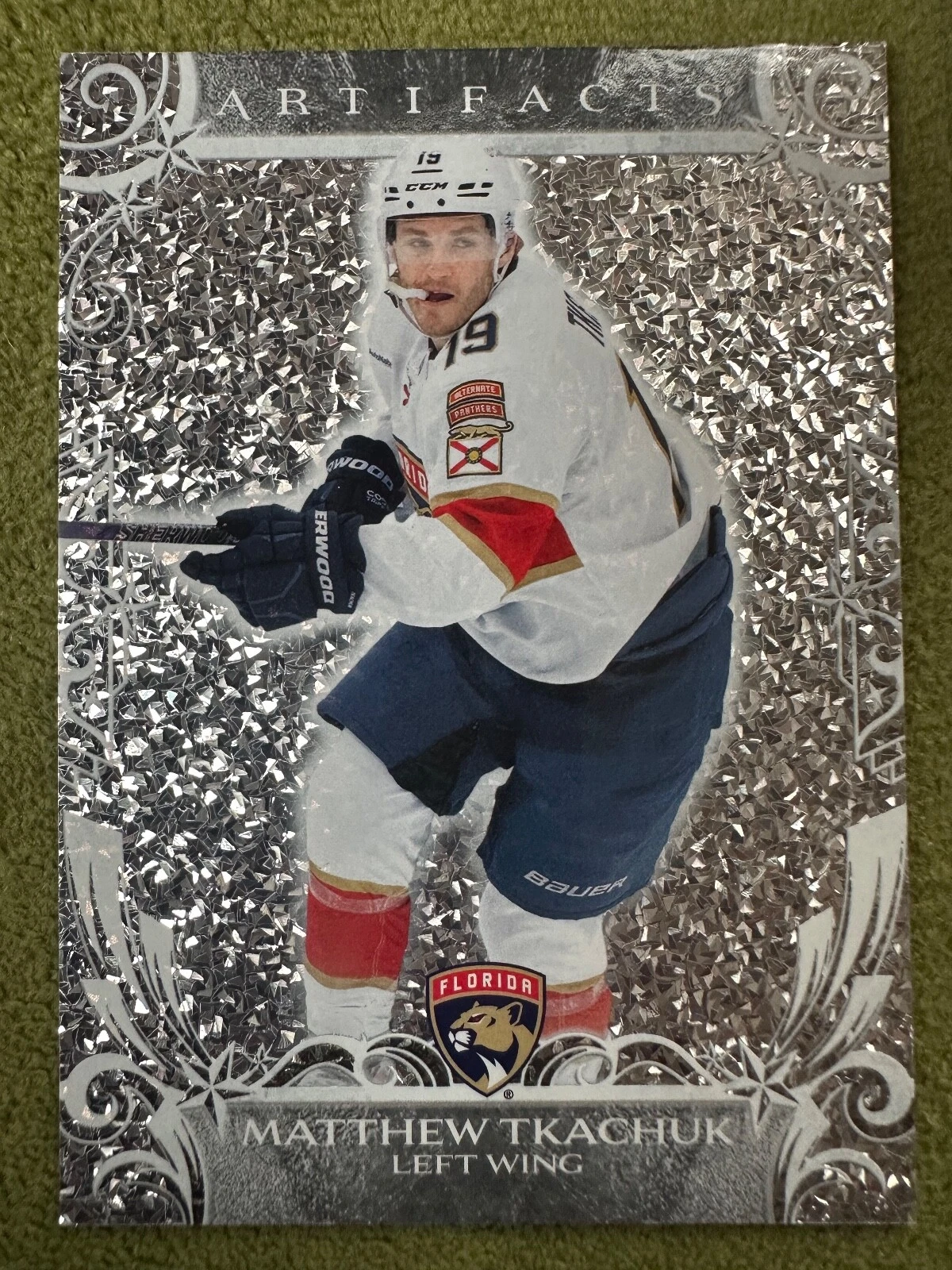 2024-25 Upper Deck Artifacts Silver Foilboard Matthew Tkachuk #126 Panthers