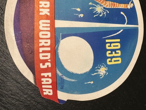 1939 NEW YORK WORLD'S FAIR COLORFUL 4.5" LABEL FP21 - Picture 3 of 8