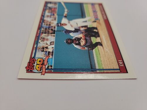 1991 Topps Tiffany #155 Dwight Evans Boston Red Sox Mint Condition - Picture 3 of 6